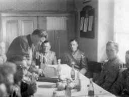 Orkiestra dęta cukrowni "Zbiersk" w świetlicy lata pięćdziesiąte